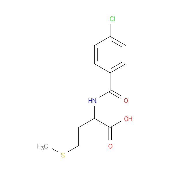 2-[(4-chlorophenyl)formamido]-4-(methylsulfanyl)butanoic acid