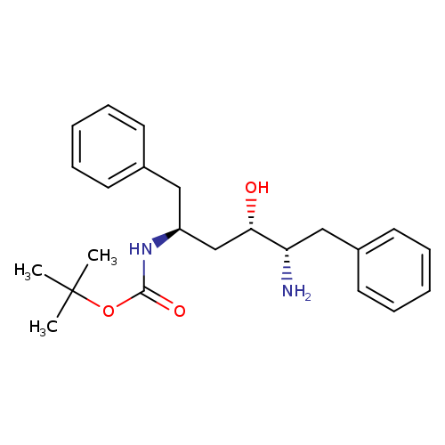Carbamic acid, N-[(1S,3S,4S)-4-amino-3-hydroxy-5-phenyl-1-(phenylmethyl)pentyl]-, 1,1-dimethylethyl ester