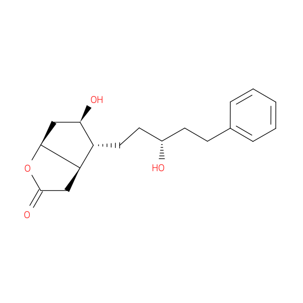 (3aR,4R,5R,6aS)-5-Hydroxy-4-((R)-3-hydroxy-5-phenylpentyl)hexahydro-2H-cyclopenta[b]furan-2-one