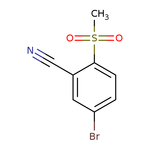 5-Bromo-2-methanesulfonylbenzonitrile