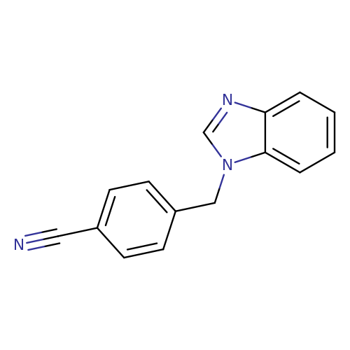 4-(1H-1,3-benzodiazol-1-ylmethyl)benzonitrile