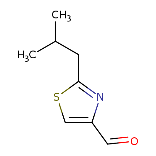 2-(2-methylpropyl)-1,3-thiazole-4-carbaldehyde