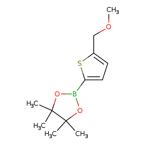2-[5-(methoxymethyl)thiophen-2-yl]-4,4,5,5-tetramethyl-1,3,2-dioxaborolane