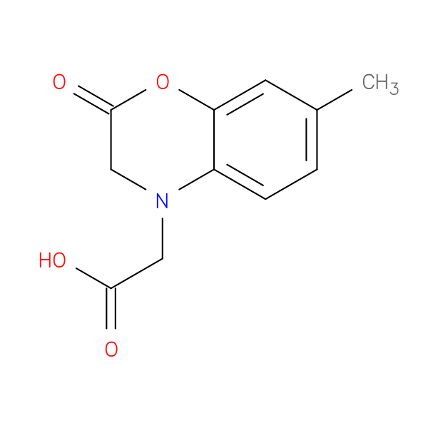 (7-Methyl-2-oxo-2,3-dihydro-4h-1,4-benzoxazin-4-yl)acetic acid
