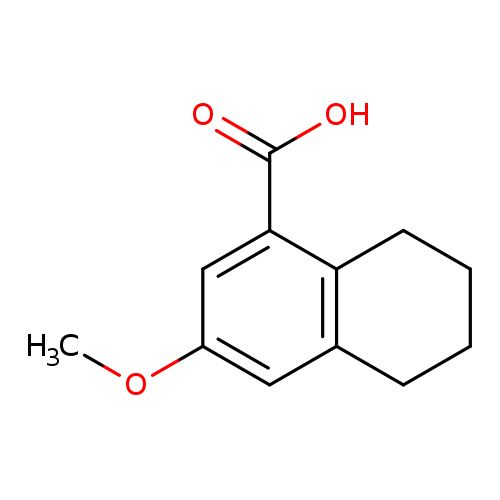 3-methoxy-5,6,7,8-tetrahydronaphthalene-1-carboxylic acid