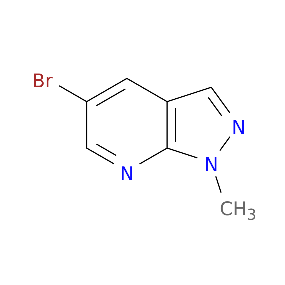 5-bromo-1-methyl-1H-pyrazolo[3,4-b]pyridine