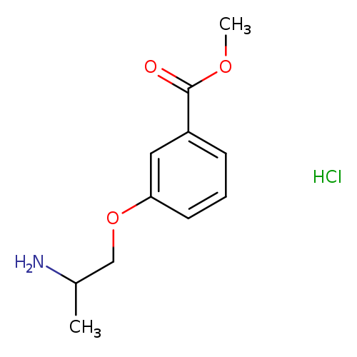 methyl 3-(2-aminopropoxy)benzoate hydrochloride