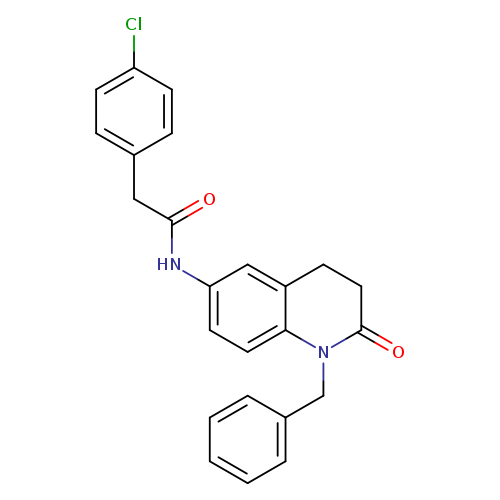 N-(1-benzyl-2-oxo-1,2,3,4-tetrahydroquinolin-6-yl)-2-(4-chlorophenyl)acetamide
