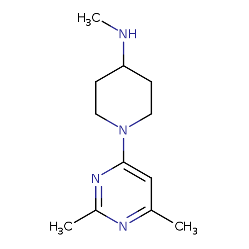 1-(2,6-dimethylpyrimidin-4-yl)-N-methylpiperidin-4-amine