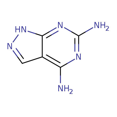 1H-Pyrazolo[3,4-d]pyrimidine-4,6-diamine (9CI)