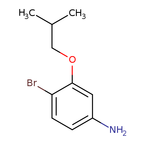 4-bromo-3-(2-methylpropoxy)aniline