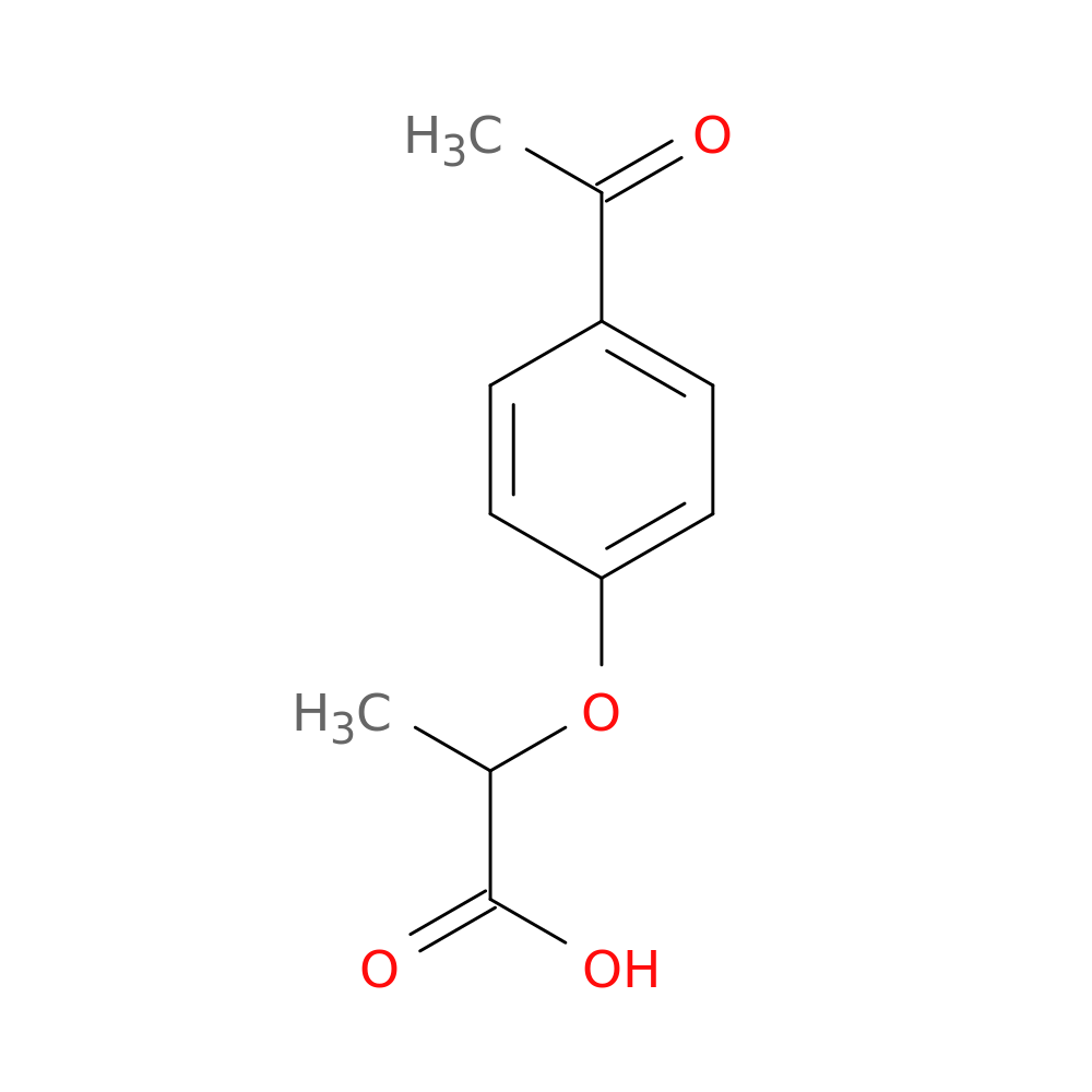 2-(4-Acetylphenoxy)propanoic acid