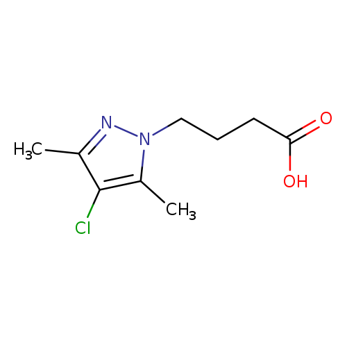 4-(4-chloro-3,5-dimethyl-1H-pyrazol-1-yl)butanoic acid