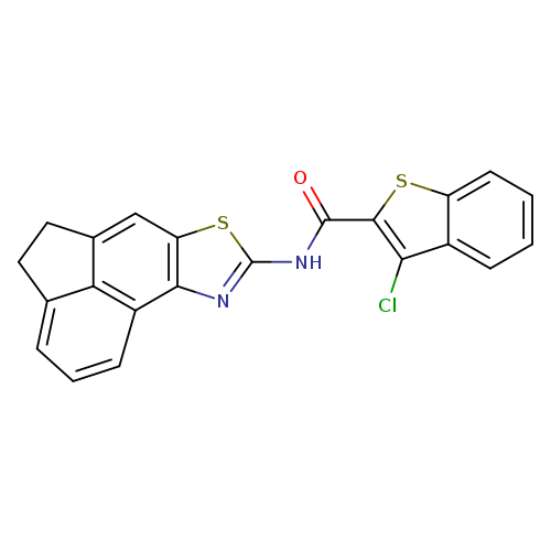 3-chloro-N-{5-thia-3-azatetracyclo[6.6.1.0^{2,6}.0^{11,15}]pentadeca-1(15),2(6),3,7,11,13-hexaen-4-yl}-1-benzothiophene-2-carboxamide