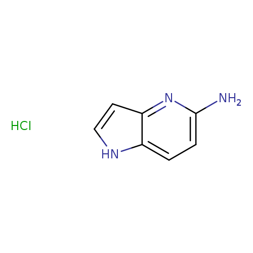 1H-Pyrrolo[3,2-b]pyridin-5-amine, hydrochloride (1:1)