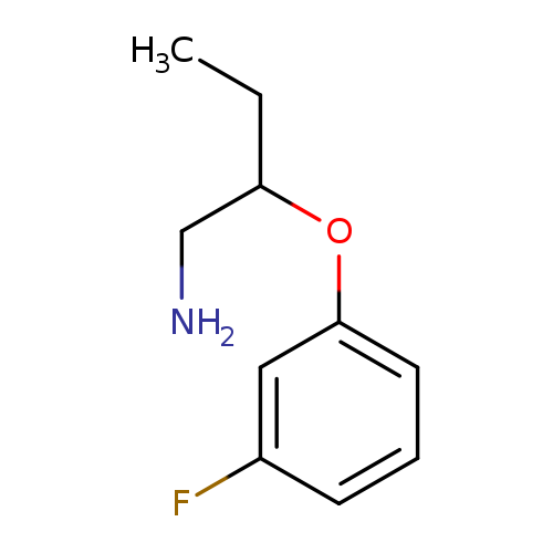 1-[(1-Aminobutan-2-yl)oxy]-3-fluorobenzene