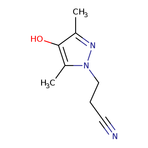 3-(4-hydroxy-3,5-dimethyl-1h-pyrazol-1-yl)propanenitrile