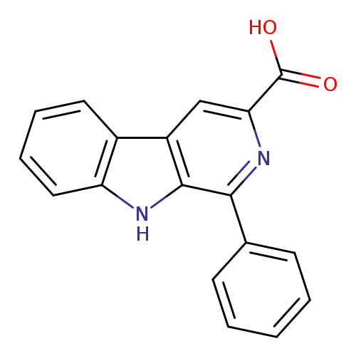 1-phenyl-9H-pyrido[3,4-b]indole-3-carboxylic acid