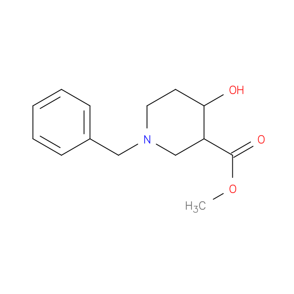 Ethyl 1-benzyl-4-hydroxypiperidine-3-carboxylate