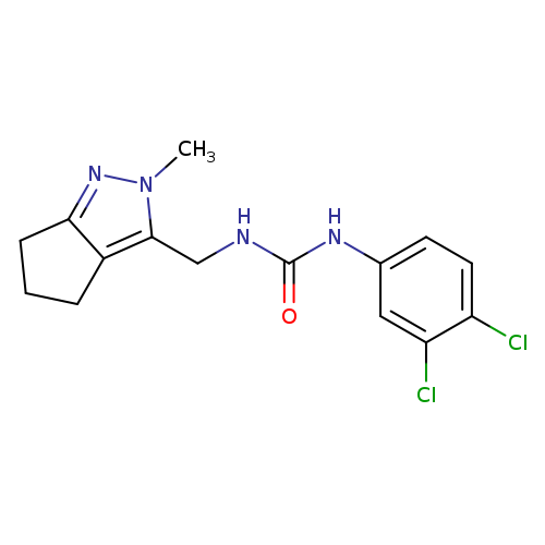 1-(3,4-dichlorophenyl)-3-({2-methyl-2H,4H,5H,6H-cyclopenta[c]pyrazol-3-yl}methyl)urea