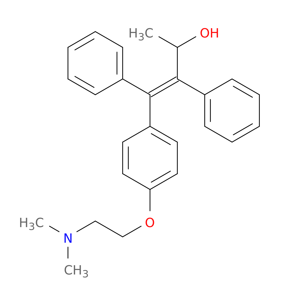 (E)-1-[4-[2-(DIMETHYLAMINO)ETHOXY]PHENYL]-1,2-DIPHENYL-1-BUTENE-3-OL