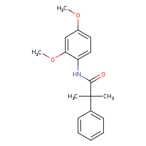 N-(2,4-dimethoxyphenyl)-2-methyl-2-phenylpropanamide