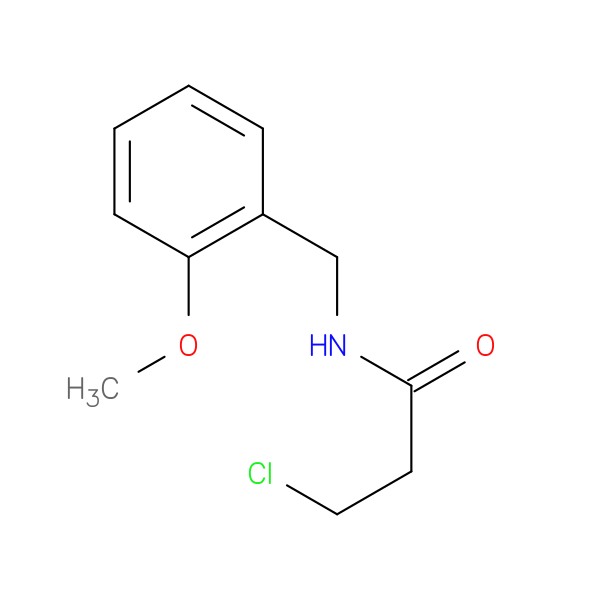 3-Chloro-n-(2-methoxybenzyl)propanamide