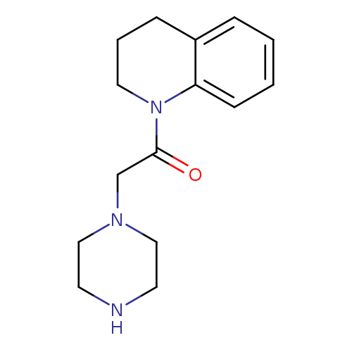 2-(piperazin-1-yl)-1-(1,2,3,4-tetrahydroquinolin-1-yl)ethan-1-one