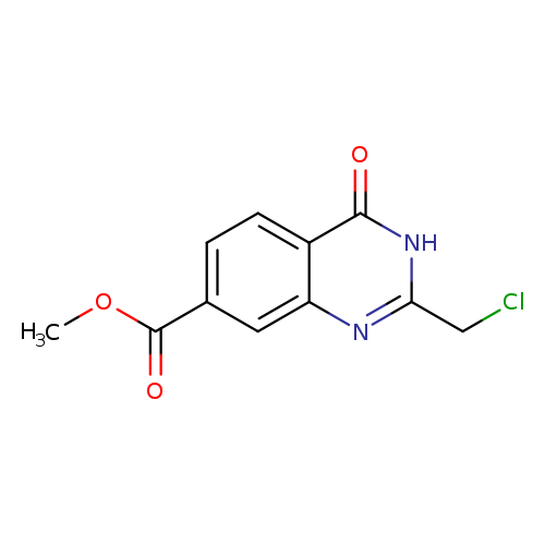 Methyl 2-(chloromethyl)-4-oxo-3,4-dihydroquinazoline-7-carboxylate