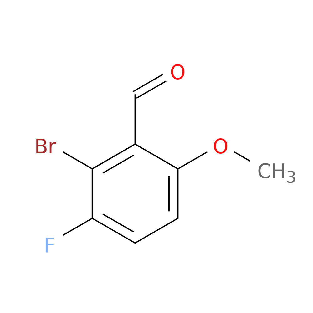 2-Bromo-3-fluoro-6-methoxybenzaldehyde