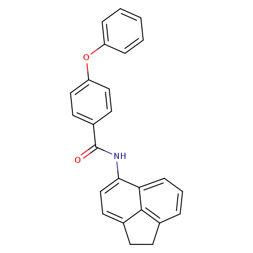 N-(1,2-dihydroacenaphthylen-5-yl)-4-phenoxybenzamide