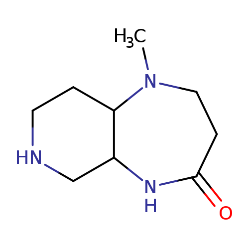 1-methyl-decahydro-1H-pyrido[3,4-b][1,4]diazepin-4-one