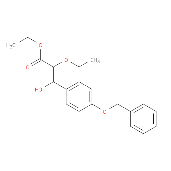 Ethyl 3-[4-(benzyloxy)phenyl]-2-ethoxy-3-hydroxypropanoate