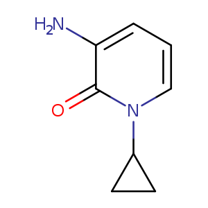 3-Amino-1-cyclopropylpyridin-2(1H)-one