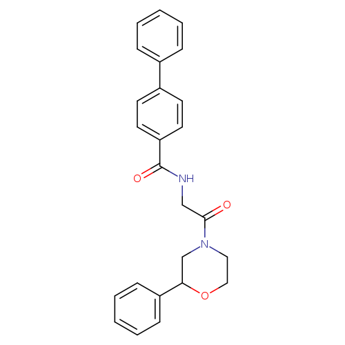 N-[2-oxo-2-(2-phenylmorpholin-4-yl)ethyl]-[1,1'-biphenyl]-4-carboxamide