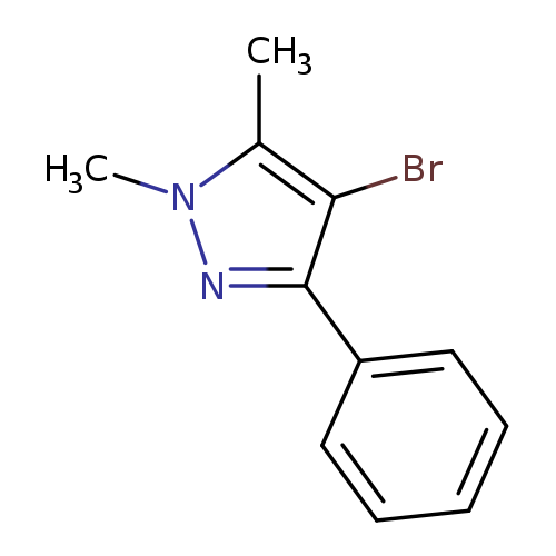 4-bromo-1,5-dimethyl-3-phenyl-1H-pyrazole