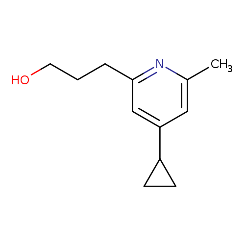3-(4-Cyclopropyl-6-methylpyridin-2-yl)propan-1-ol