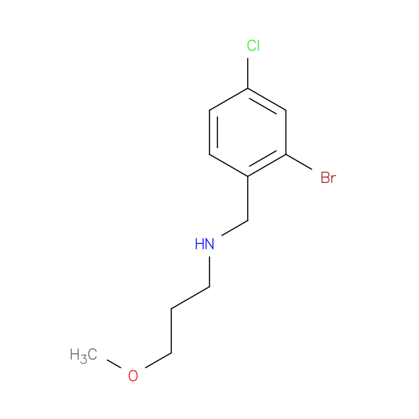 [(2-bromo-4-chlorophenyl)methyl](3-methoxypropyl)amine