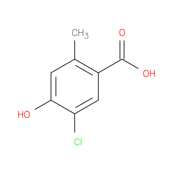5-Chloro-4-hydroxy-2-methylbenzoic acid