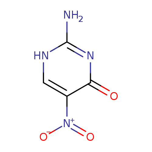 2-Amino-5-nitropyrimidin-4(1H)-one
