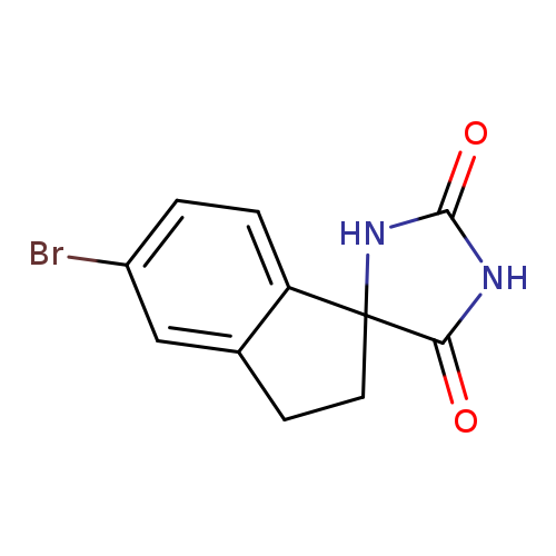 5’-Bromo-2’,3’-dihydrospiro[imidazolidine-4,1’-indene]-2,5-dione