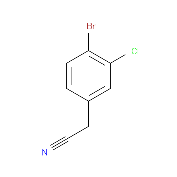 2-(4-Bromo-3-chlorophenyl)acetonitrile
