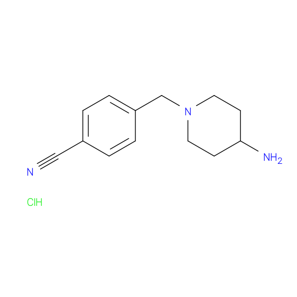 4-((4-Aminopiperidin-1-yl)methyl)benzonitrile hydrochloride