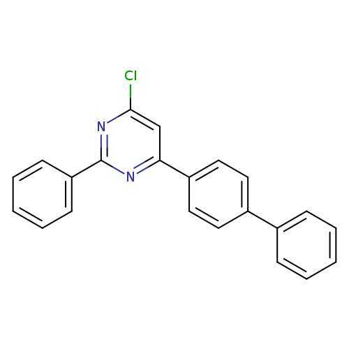 Pyrimidine, 4-[1,1'-biphenyl]-4-yl-6-chloro-2-phenyl-