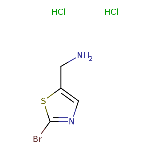 (2-bromo-1,3-thiazol-5-yl)methanamine dihydrochloride