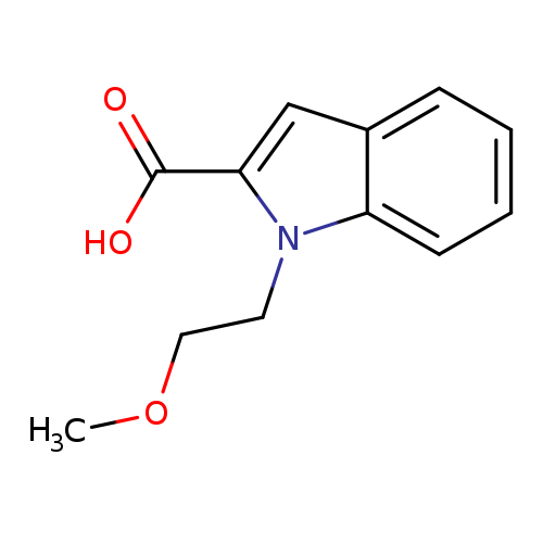 1H-Indole-2-carboxylic acid, 1-(2-methoxyethyl)-