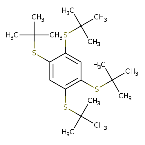 1,2,4,5-Tetrakis(tert-butylthio)benzene