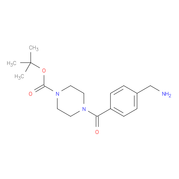 4-(4-Aminomethyl-benzoyl)-piperazine-1-carboxylic acid tert-butyl ester