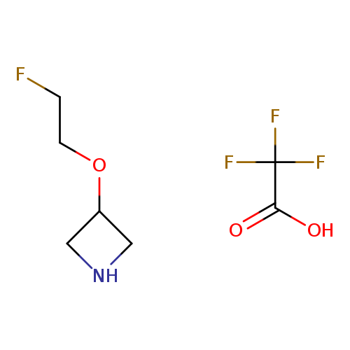 3-(2-fluoroethoxy)azetidine, trifluoroacetic acid