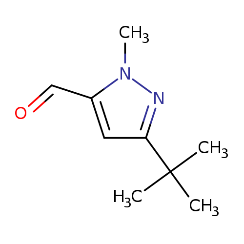 3-(tert-Butyl)-1-methyl-1H-pyrazole-5-carbaldehyde